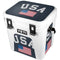 USA with American Flag YETI Roadie 24 Hard Cooler Skin