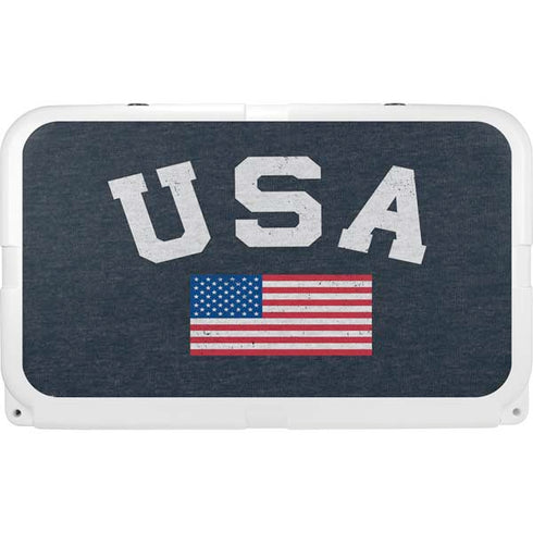 USA with American Flag YETI Tundra 45 Hard Cooler Skin