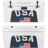 USA with American Flag YETI Tundra 65 Hard Cooler Skin