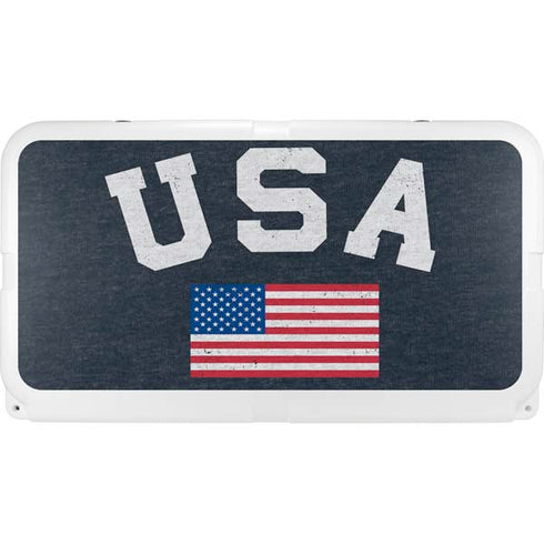 USA with American Flag YETI Tundra 75 Hard Cooler Skin