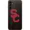 University of Southern California USC Black Distressed Galaxy A14 5G Skin