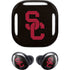 University of Southern California USC Black Distressed Galaxy Buds Pro Skin