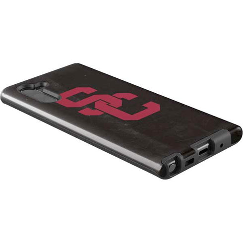 University of Southern California USC Black Distressed Galaxy Note 10 Pro Case