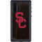 University of Southern California USC Black Distressed Galaxy Note 10 Waterproof Case