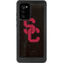 University of Southern California USC Black Distressed Galaxy Note20 5G Waterproof Case