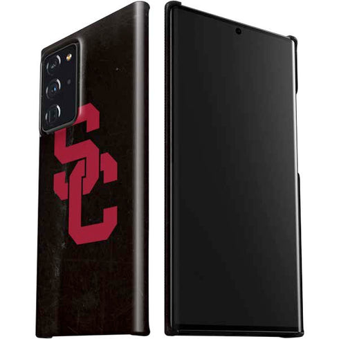 University of Southern California USC Black Distressed Galaxy Note20 Ultra 5G Lite Case
