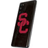 University of Southern California USC Black Distressed Galaxy S20 Fan Edition Skin
