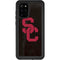 University of Southern California USC Black Distressed Galaxy S20 Plus Waterproof Case