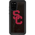 University of Southern California USC Black Distressed Galaxy S20 Plus Waterproof Case