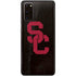 University of Southern California USC Black Distressed Galaxy S20 Skin