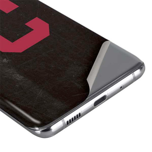 University of Southern California USC Black Distressed Galaxy S20 Skin