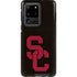 University of Southern California USC Black Distressed Galaxy S20 Ultra 5G Pro Case