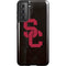 University of Southern California USC Black Distressed Galaxy S21 5G Pro Case