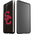 University of Southern California USC Black Distressed Galaxy S21 5G Pro Case