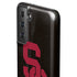 University of Southern California USC Black Distressed Galaxy S21 FE Pro Case