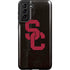 University of Southern California USC Black Distressed Galaxy S21 Plus 5G Pro Case