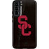 University of Southern California USC Black Distressed Galaxy S22 Plus Pro Case