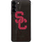 University of Southern California USC Black Distressed Galaxy S22 Plus Skin