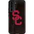 University of Southern California USC Black Distressed Galaxy S22 Pro Case