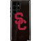 University of Southern California USC Black Distressed Galaxy S22 Ultra Pro Case