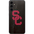 University of Southern California USC Black Distressed Galaxy S23 FE Skin