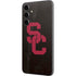 University of Southern California USC Black Distressed Galaxy S23 FE Skin