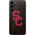 University of Southern California USC Black Distressed Galaxy S23 Plus Skin
