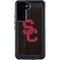 University of Southern California USC Black Distressed Galaxy S23 Plus Waterproof Case