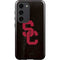 University of Southern California USC Black Distressed Galaxy S23 Pro Case