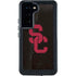 University of Southern California USC Black Distressed Galaxy S23 Waterproof Case