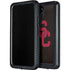 University of Southern California USC Black Distressed Galaxy S23 Waterproof Case