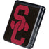 University of Southern California USC Black Distressed Galaxy Z Flip5 5G Skin