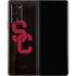 University of Southern California USC Black Distressed Galaxy Z Fold2 5G Skin