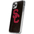 University of Southern California USC Black Distressed iPhone 11 Pro Clear Case
