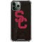 University of Southern California USC Black Distressed iPhone 11 Pro Max Clear Case