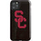 University of Southern California USC Black Distressed iPhone 11 Pro Max Impact Case