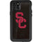 University of Southern California USC Black Distressed iPhone 11 Pro Waterproof Case