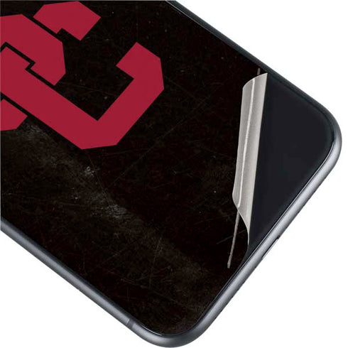 University of Southern California USC Black Distressed iPhone 11 Skin