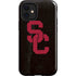 University of Southern California USC Black Distressed iPhone 12 Mini Impact Case