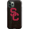 University of Southern California USC Black Distressed iPhone 12 Pro Impact Case