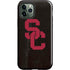 University of Southern California USC Black Distressed iPhone 12 Pro Impact Case