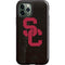 University of Southern California USC Black Distressed iPhone 12 Pro Max Impact Case