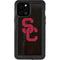 University of Southern California USC Black Distressed iPhone 12 Pro Max Waterproof Case