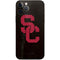 University of Southern California USC Black Distressed iPhone 12 Pro Skin