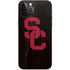 University of Southern California USC Black Distressed iPhone 12 Pro Skin