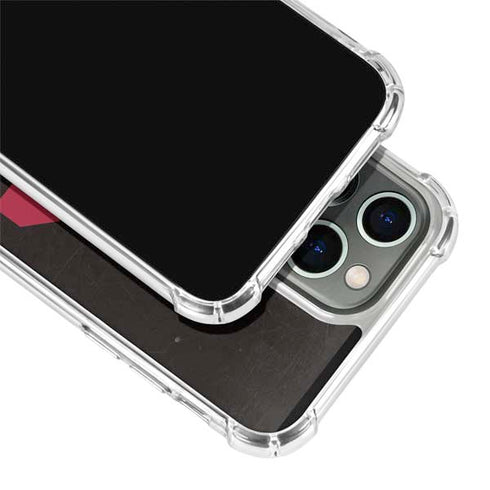 University of Southern California USC Black Distressed iPhone 13 Pro Clear Case