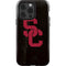 University of Southern California USC Black Distressed iPhone 13 Pro Impact Case