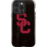 University of Southern California USC Black Distressed iPhone 13 Pro Impact Case