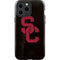 University of Southern California USC Black Distressed iPhone 13 Pro Max Impact Case