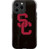 University of Southern California USC Black Distressed iPhone 13 Pro Max Impact Case